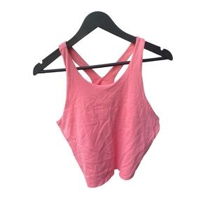 Nike Pink Yoga Dri - Fit Women's Workout Bra Tank I Size: XL